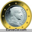 Moneda de 1 euro de Letonia (1a edicion)
