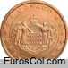 Mónaco 1 euro cent coin (1a edition)