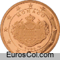 Moneda de 2 centimos de Mónaco (2a edicion)