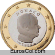Moneda de 1 euro de Mónaco (2a edicion)