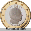 Moneda de 1 euro de Mónaco (2a edicion) Moneda de 1 euro de Mónaco (2a edicion)