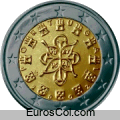 Moneda de 2 euros de Portugal (1a edicion)