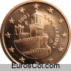 San Marino 5 euro cents coin (1a edition)