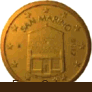 San Marino 10 euro cents coin (2a edition)