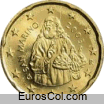 San Marino 20 euro cents coin (1a edition)