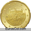 Moneda de 20 centimos de Eslovaquia (1a edicion)