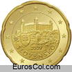 Moneda de 20 centimos de Eslovaquia (1a edicion) Moneda de 20 centimos de Eslovaquia (1a edicion)