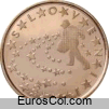 Moneda de 5 centimos de Eslovenia (1a edicion)