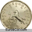 Eslovenia 20 euro cents coin (1a edition)