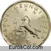 Moneda de 20 centimos de Eslovenia (1a edicion) Moneda de 20 centimos de Eslovenia (1a edicion)