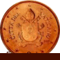Moneda de 2 centimos de Vaticano (5a edicion)