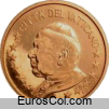 Moneda de 5 centimos de Vaticano (1a edicion)