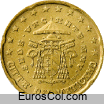 Moneda de 20 centimos de Vaticano (2a edicion) Moneda de 20 centimos de Vaticano (2a edicion)
