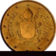 Vaticano 50 euro cents coin (5a edition)