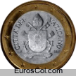 Moneda de 1 euro de Vaticano (5a edicion) Moneda de 1 euro de Vaticano (5a edicion)