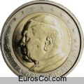 Moneda de 2 euros de Vaticano (1a edicion)