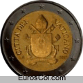 Moneda de 2 euros de Vaticano (5a edicion)
