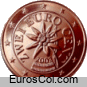 Moneda de 2 centimos de Austria (1a edicion) Moneda de 2 centimos de Austria (1a edicion)