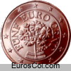 Moneda de 5 centimos de Austria (1a edicion)