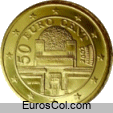 Moneda de 50 centimos de Austria (1a edicion) Moneda de 50 centimos de Austria (1a edicion)