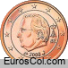 Bélgica 1 euro cent coin (2a edition) Bélgica 1 euro cent coin (2a edition)