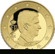 Moneda de 50 centimos de Bélgica (4a edicion)
