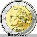 Moneda de 2 euros de Bélgica (2a edicion)