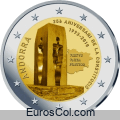 Andorra conmemorative coin of 2018