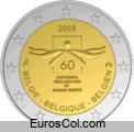 Belgium conmemorative coin of 2008