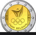 Belgium conmemorative coin of 2016