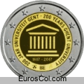 Moneda conmemorativa de Bélgica del a�o 2017