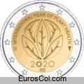 Moneda conmemorativa de Bélgica del a�o 2020