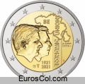 Moneda conmemorativa de Bélgica del a�o 2021