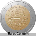 Cyprus conmemorative coin of 2012