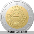 Spain conmemorative coin of 2012