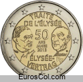 France conmemorative coin of 2013