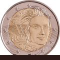 France conmemorative coin of 2018
