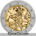 Moneda conmemorativa de Italia del a�o 2008