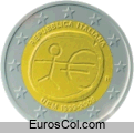 Moneda conmemorativa de Italia del a�o 2009