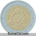 Moneda conmemorativa de Italia del a�o 2012