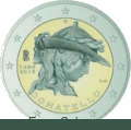 Italy conmemorative coin of 2016