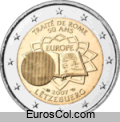 Luxembourg conmemorative coin of 2007