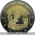 Moneda conmemorativa de Luxemburgo del a�o 2012