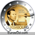 Moneda conmemorativa de Luxemburgo del a�o 2019