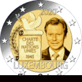 Luxembourg conmemorative coin of 2020