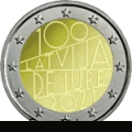 Latvia conmemorative coin of 2021