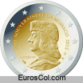 Monaco conmemorative coin of 2012