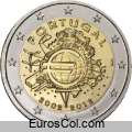 Moneda conmemorativa de Portugal del a�o 2012