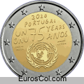 Moneda conmemorativa de Portugal del a�o 2020