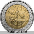 Moneda conmemorativa de San Marino del a�o 2005